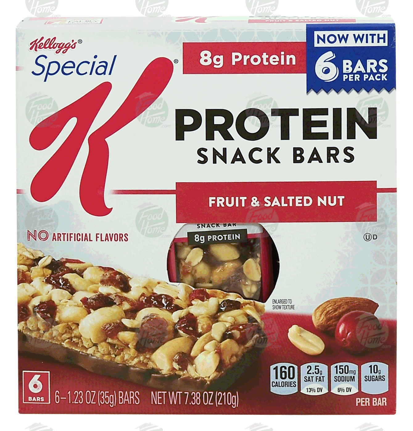 Kellogg's Special K fruit & salted nut protein snack bars, 6-count Full-Size Picture